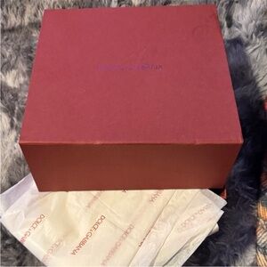 Dolce & Gabbana Gift Box W FREE liner!